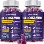 2 Packs Glucosamine Chondroitin Gummies - Simhould
