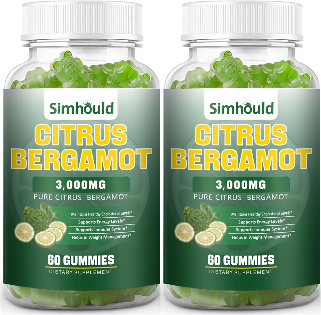 2 Pack Citrus Bergamot Gummies - Simhould
