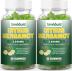 2 Pack Citrus Bergamot Gummies - Simhould