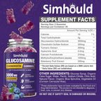 2 Packs Glucosamine Chondroitin Gummies - Simhould
