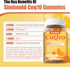2 Pack CoQ10 500MG Gummies - Simhould