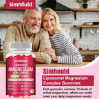 2 Packs Liposomal Magnesium Complex Gummies - Simhould