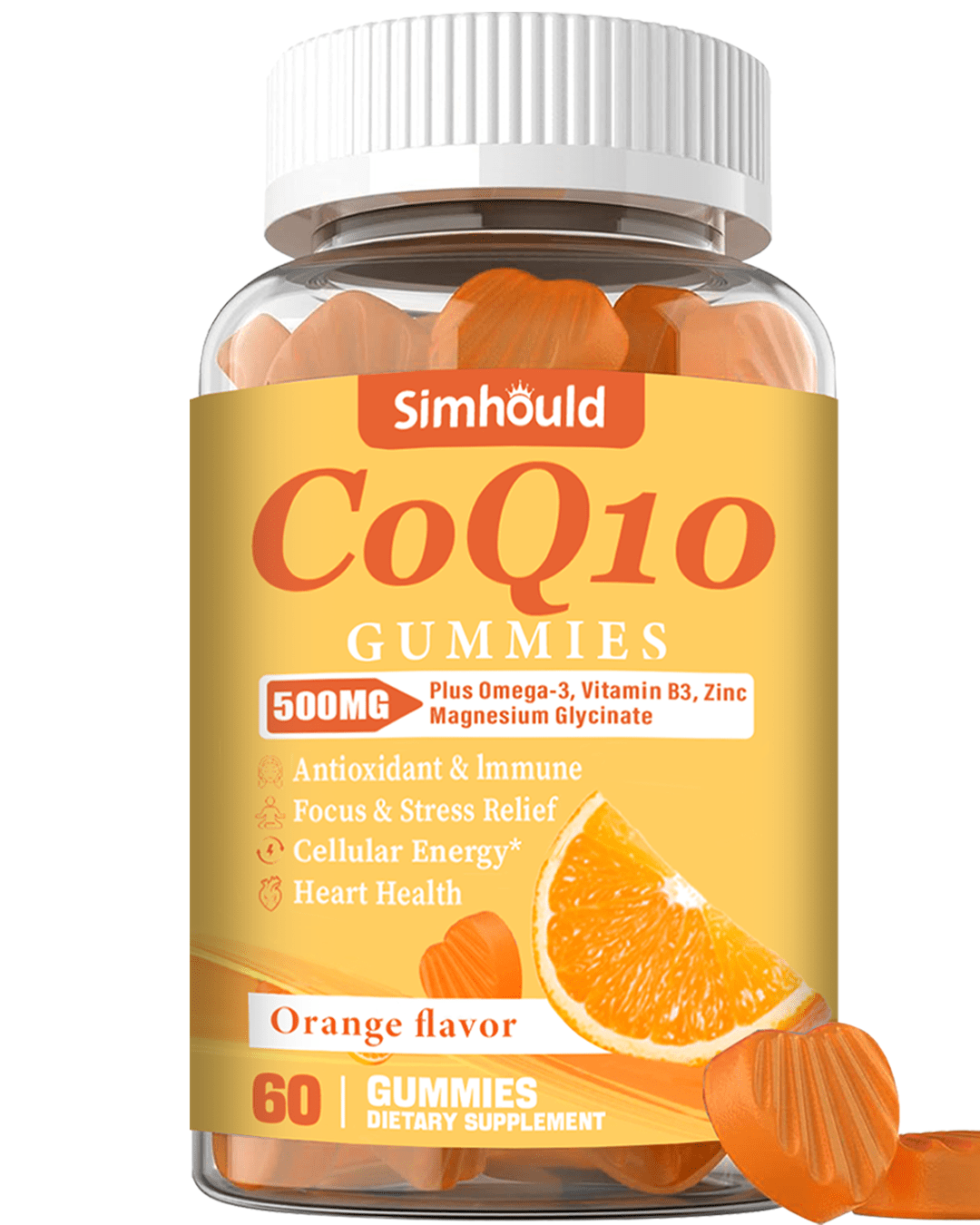 2 Pack CoQ10 500MG Gummies - Simhould